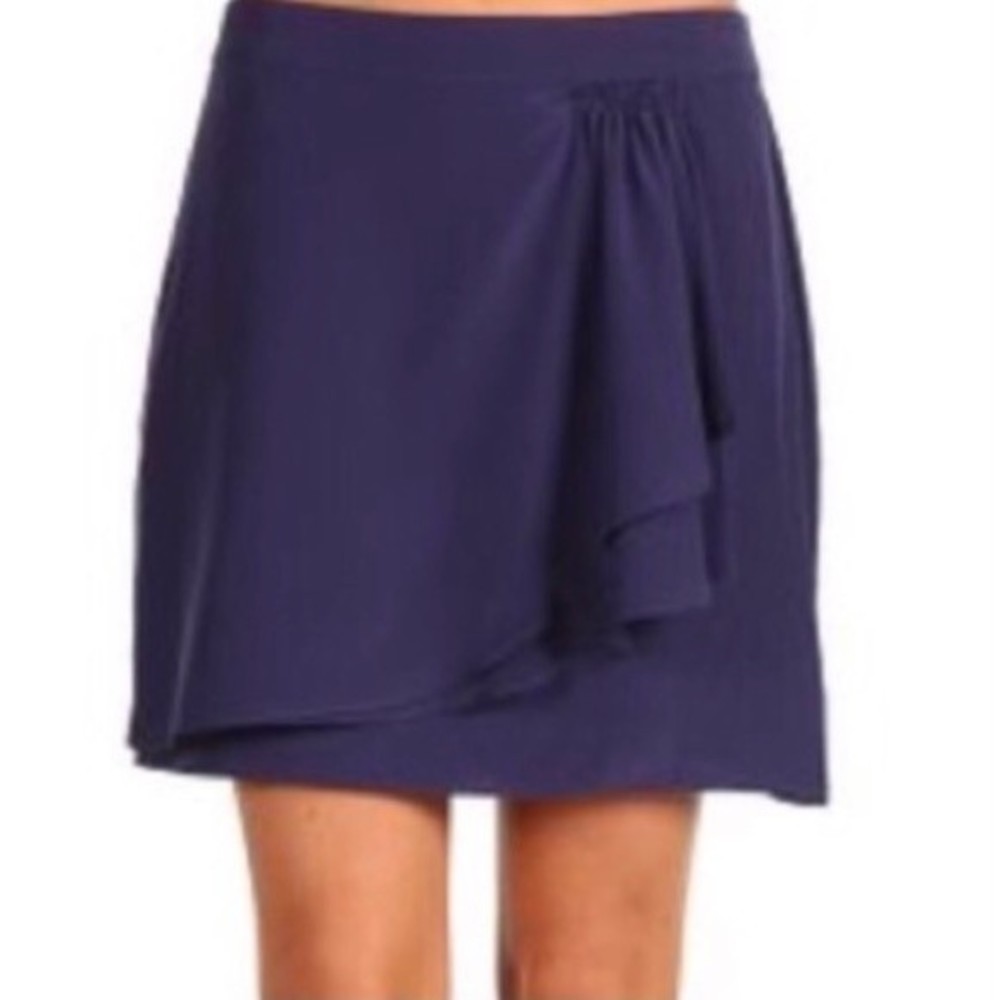 BCBG Max Azaria 100% Silk South Pacific Skirt